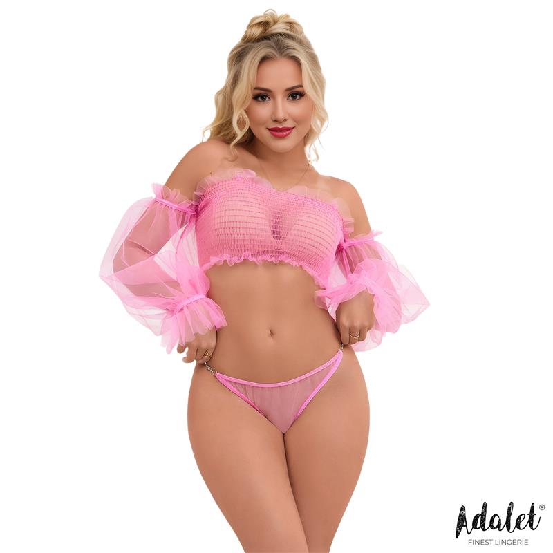 Adalet Melanie BH Set Rosa - L/XL Sexiga Underkläder från Love Cherry.