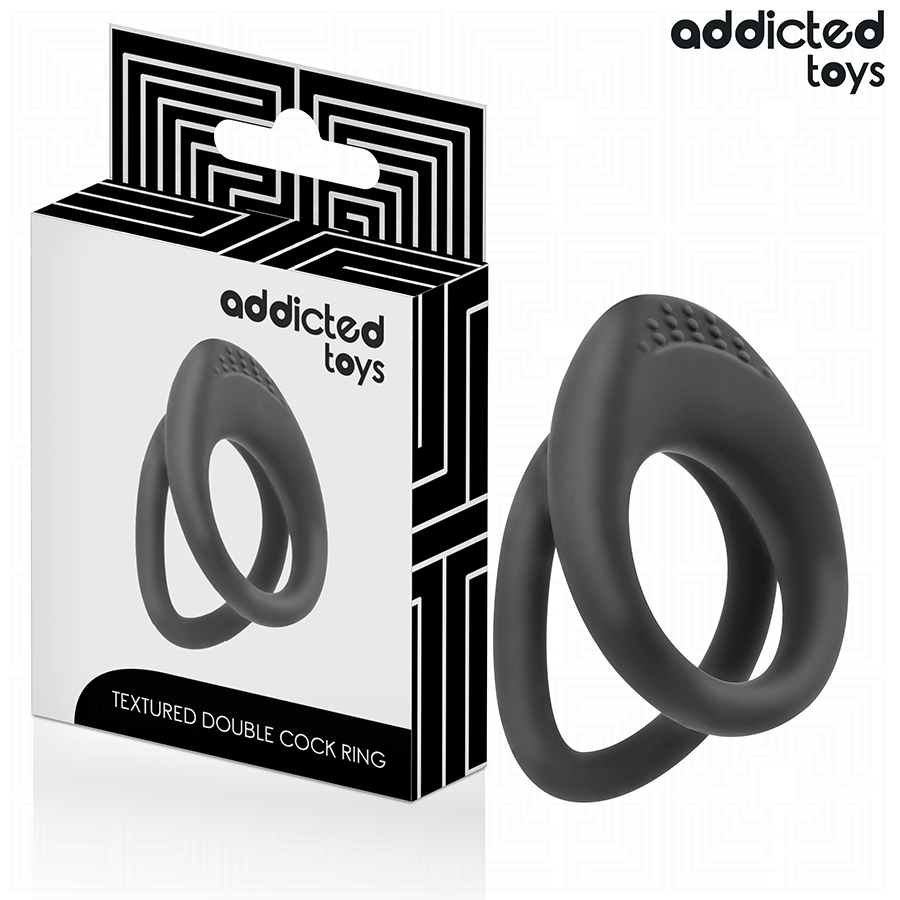 Addicted Toys Dubbel Cockring Penisring från Dreamlove.