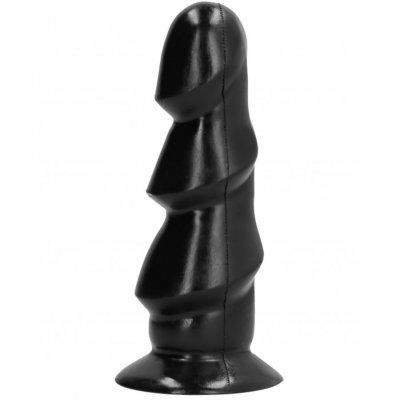 All Black 17 cm Sugproppsdildo Sexleksaker från Dreamlove.