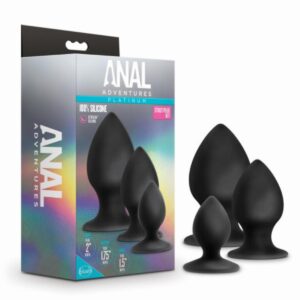 Anal Adventures Platinum Kit Analset Buttplug från EDC.