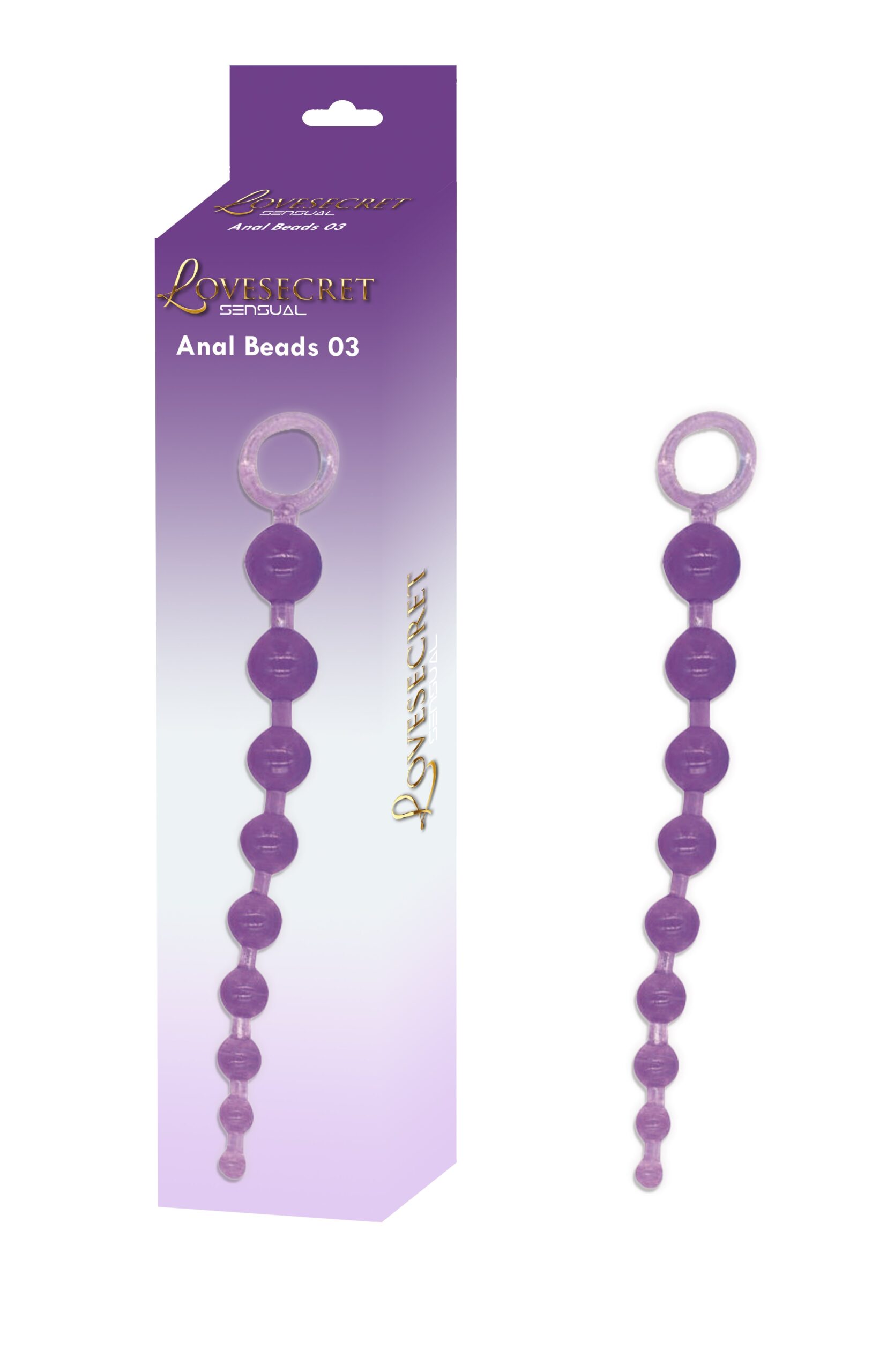 Analkulor LS24 30 cm - Lila Anal Sexleksaker från Brameho.