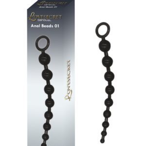 Analkulor LS24 30 cm - Svart Anal Sexleksaker från Brameho.