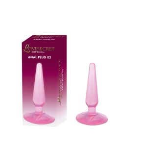 Analplug 01 Sugpropp 11 cm - Rosa Buttplug från Brameho.