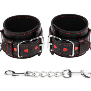 Ankle Cuffs Heart från Lustjakt.