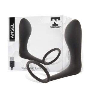 Ansel - Anal Plug with Vibration and Cock Ring från .