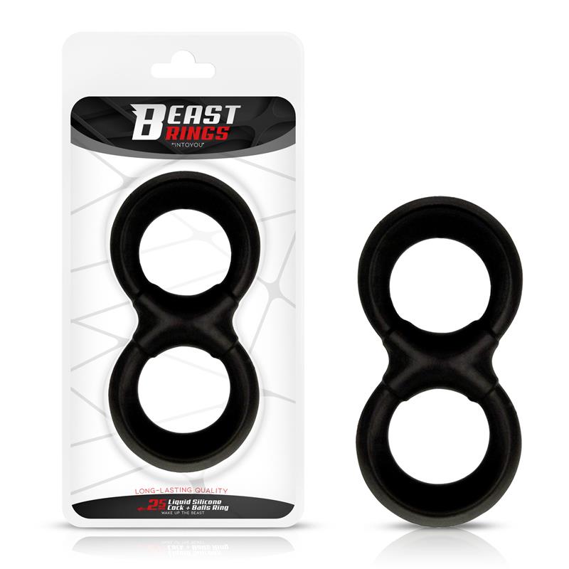 Beast Rings Dubbel Penisring 25 mm Penisring från Love Cherry.