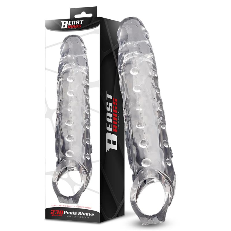 Beast Rings Penis Sleeve 23 cm Penisring från Love Cherry.