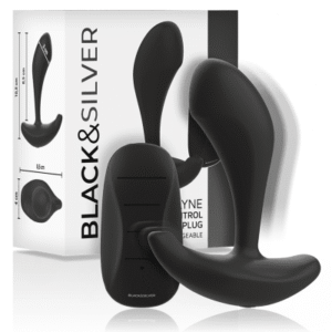 Black&Silver Dwane Buttplug Anal Sexleksaker från Dreamlove.