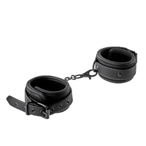 Blaze Ankle Cuffs Svart Handbojor & Fotbojor från Tonga.