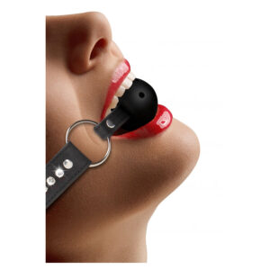 Breathable Ball Gag - with Diamond Studded Straps från .