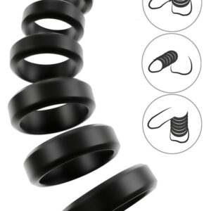 Cock and Ball Stretching Kit 6 Ringar Masturbator från orion.