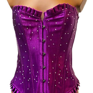 Corset Laila purple L från Lustjakt.