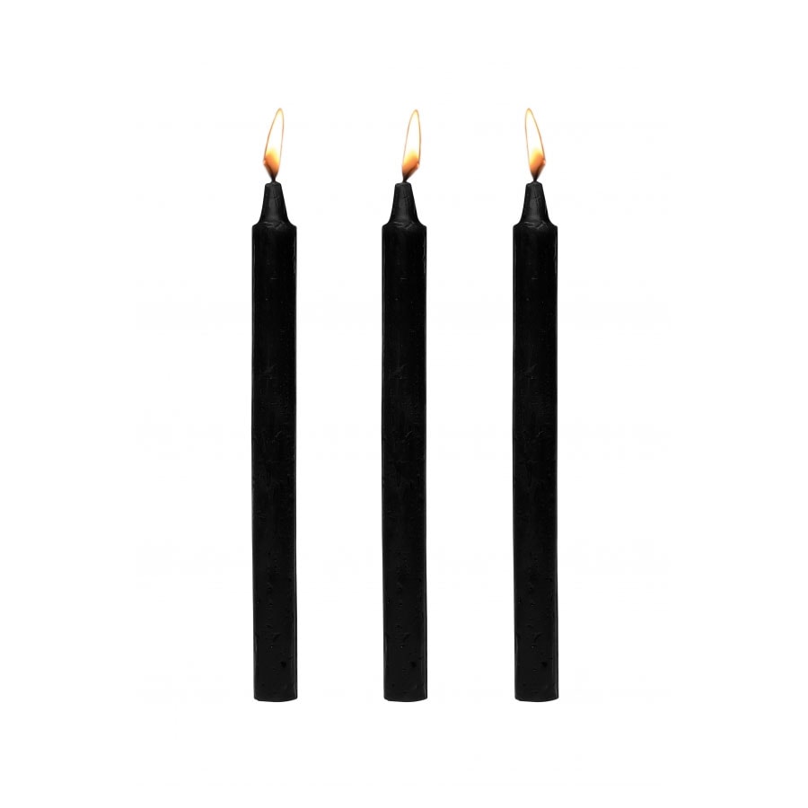 Dark Drippers Fetish Drip Candles Set of 3 - Black från .