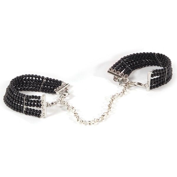 Désir Black Pearl Cuffs från Lustjakt.