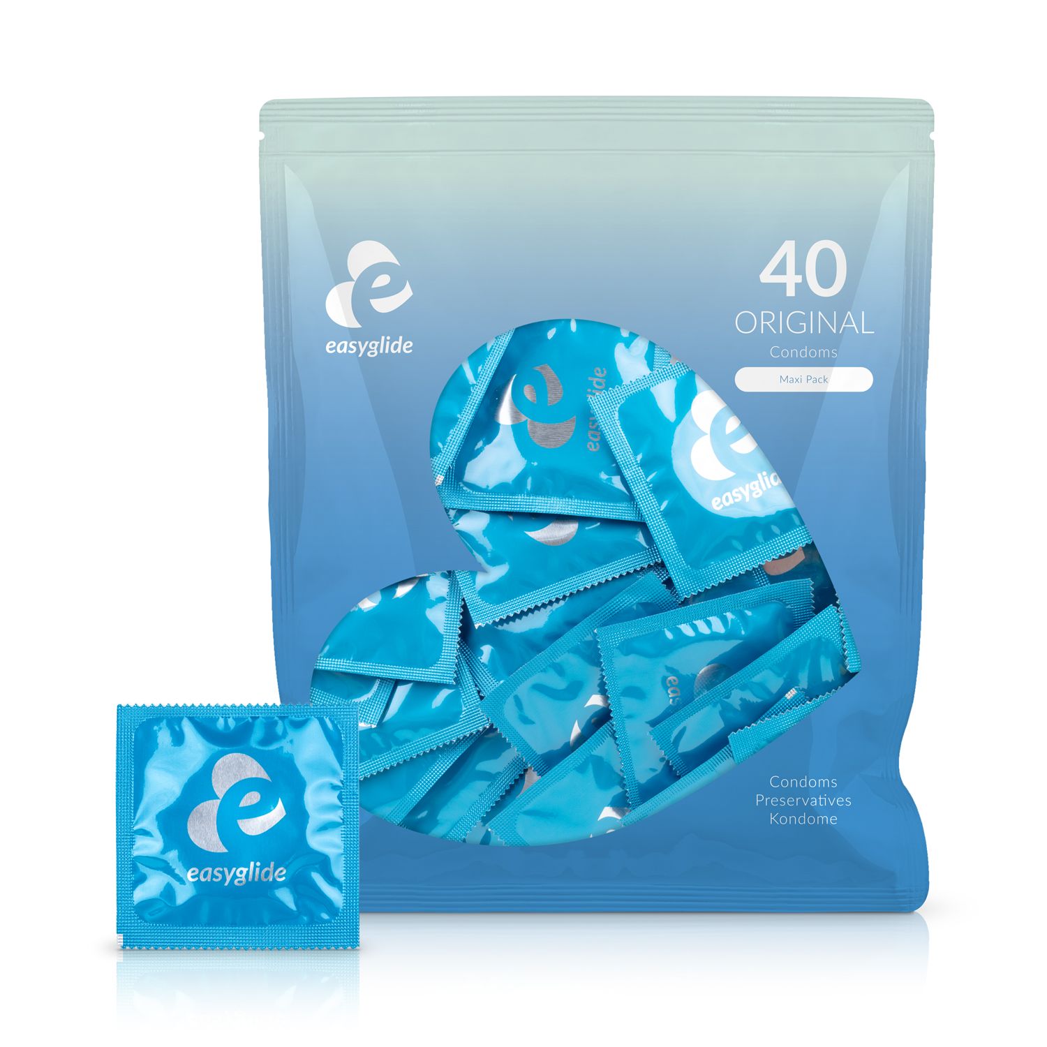 EasyGlide Original Kondomer 40-pack Kondomer från EDC.