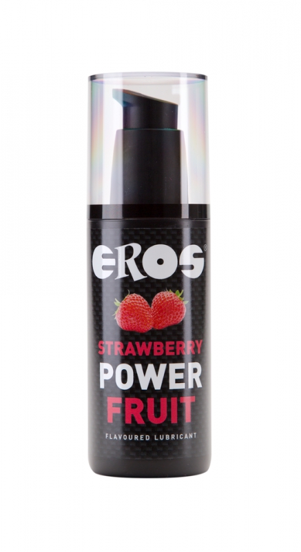 Eros power lube strawberry från Lustjakt.