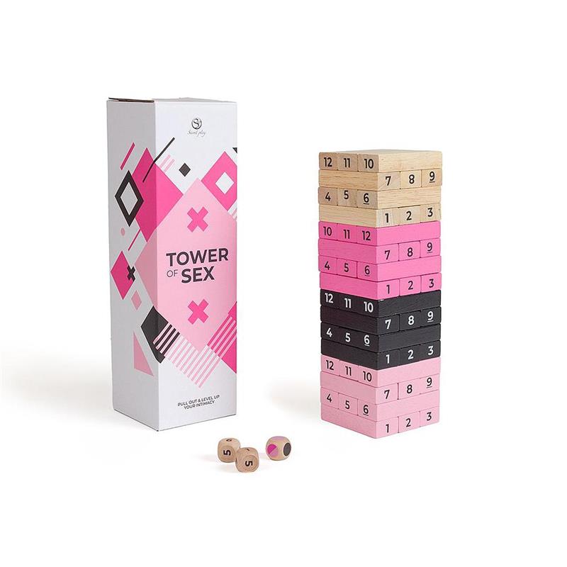 Erotiskt Jenga Spel för Par Sexspel från Love Cherry.