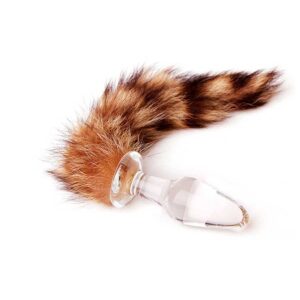 Fox Tail Glass Buttplug från .
