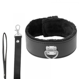 Furry Collar with Leash  från Lustjakt.