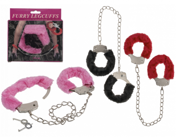 Furry Legcuffs från Lustjakt.