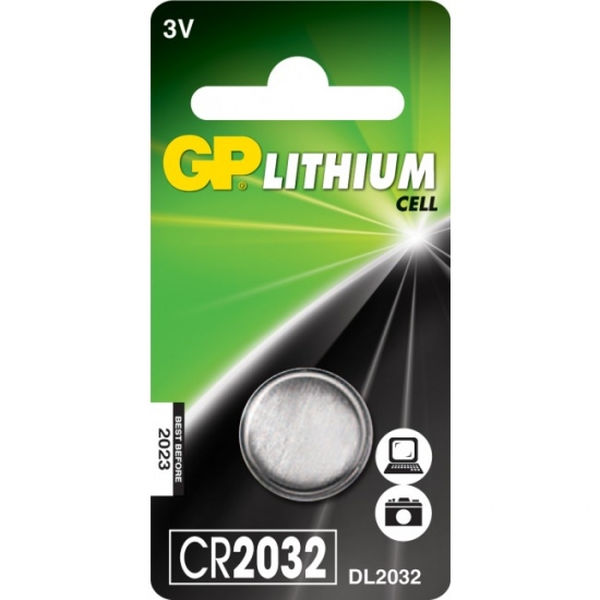 GP Batteri CR2032 1p från Lustjakt.