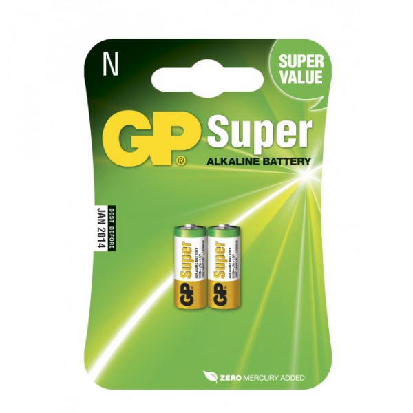 GP Batteri LR1 N 2p från Lustjakt.