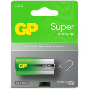 GP Batteri R14 C 2p  från Lustjakt.