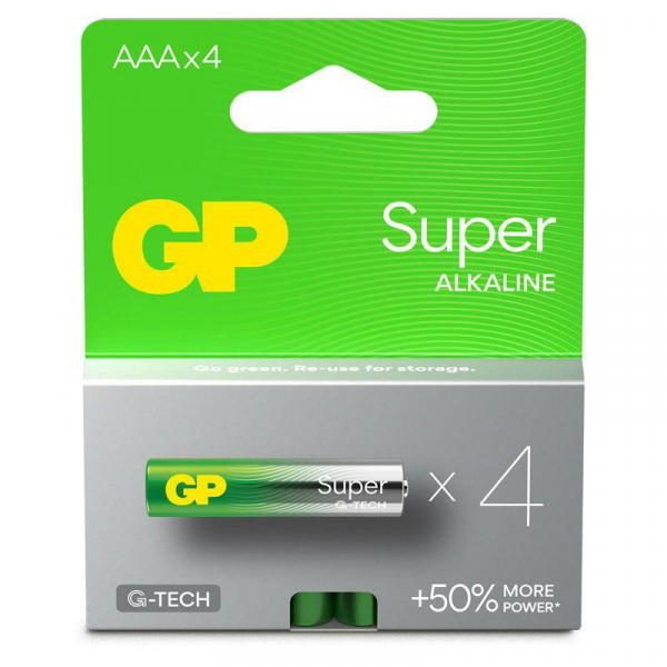 GP Batteri R3 AAA 4p från Lustjakt.
