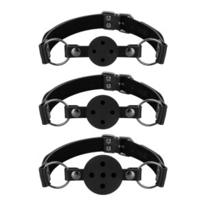 Gagball Set 3-Pack Bondage från EDC.