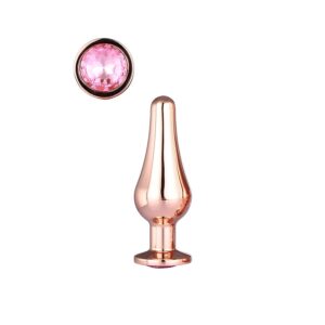 Gleaming Love Pleasure Plug - Rose Gold - Small från .