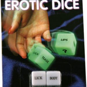 Glow love dice  från Lustjakt.