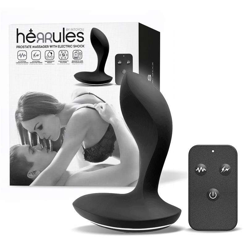 Herrules Prostatamassager Electrostim Anal Sexleksaker från Love Cherry.