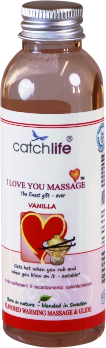 I love you vanilla massage från Lustjakt.
