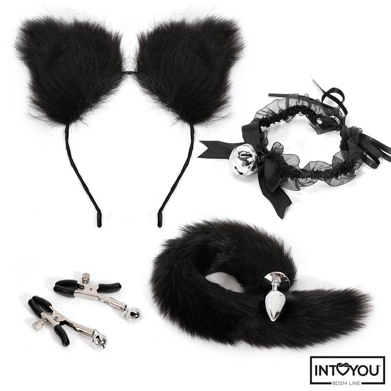 Intoyou BDSM Cosplay Set 4 Delar Fetish från Love Cherry.