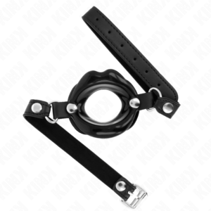 KINK Lip Gag 8 cm - Svart Bondage från Love Cherry.