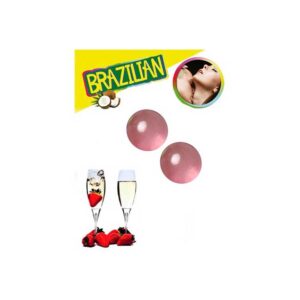 Kissable Lubricant Balls - Strawberry & Champagne  från .