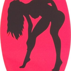 Lady stickers vertikle från Lustjakt.