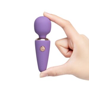 Le Wand Mini Micro Wand - Lila Vibrator från Orion.