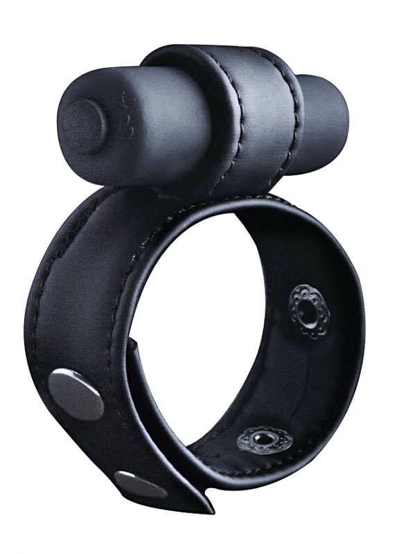 Leather Vibe Ring från Lustjakt.
