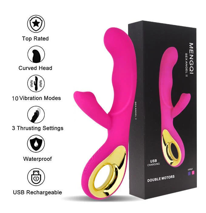 Lovetoys Thrusting Rabbitvibrator Vibrator från Aiersha.