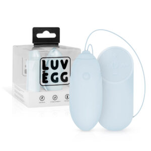 LuvEgg Trådlöst Vibrerande Ägg - Blå Vibrator från EDC.
