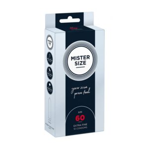 Mister Size - Pure Feel - 60 mm - 10 pack från .