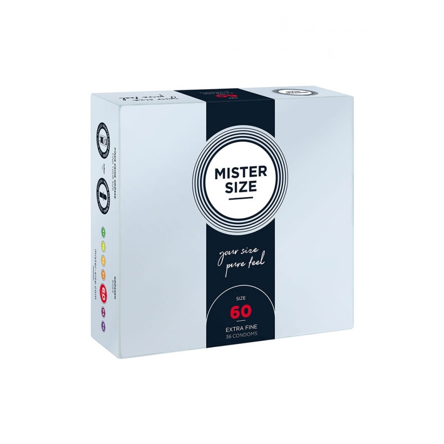 Mister Size - Pure Feel - 60 mm - 36 pack från .