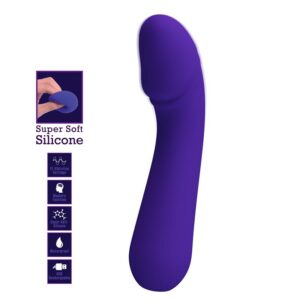 Mjuk Lila Vibrator Cetus Vibrator från Love Cherry.