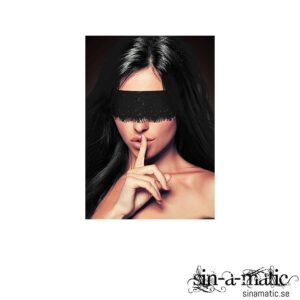 Mystère Lace mask - black från .