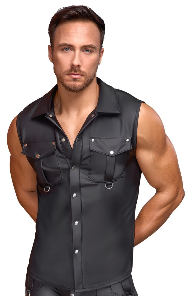 NEK Herr Wetlook Väst - XL Sexiga Underkläder från orion.