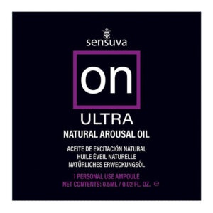 ON Arousal gel Ultra test från Lustjakt.