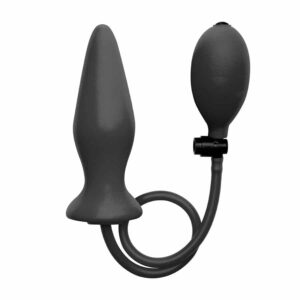 OUCH! Inflatable Silicone Plug -Black från .