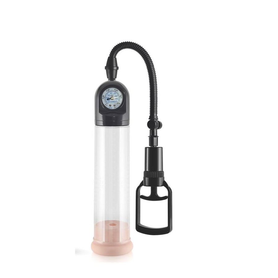 Penis Pump with Pressure Gauge - Vagina från .