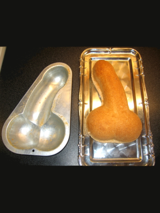 Penis cake från Lustjakt.
